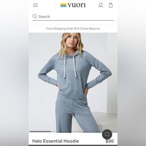 Vuori Halo Essential Hoodie